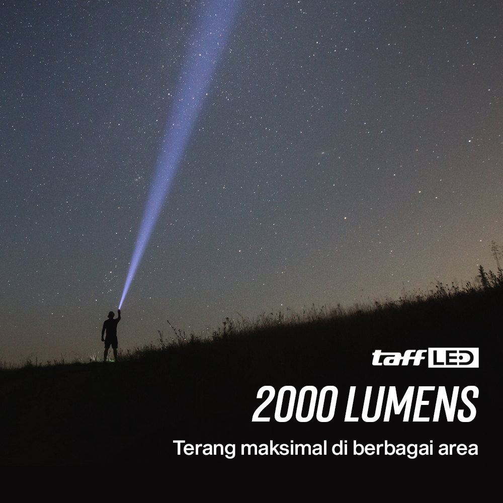 TaffLED Senter LED Mini Cree XPE Q5 2000 Lumens - Mini864
