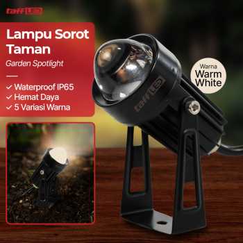 TaffLED Lampu Taman Hias Sorot Garden Spotlight Waterproof IP65 3W - KU-02