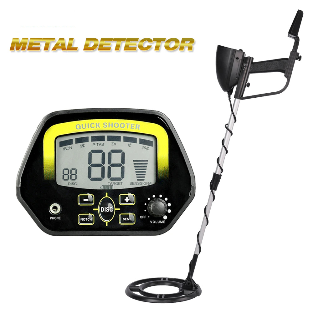 TIANXUN Pendeteksi Logam Metal Gold Silver Detector Finder 9V - MD4060