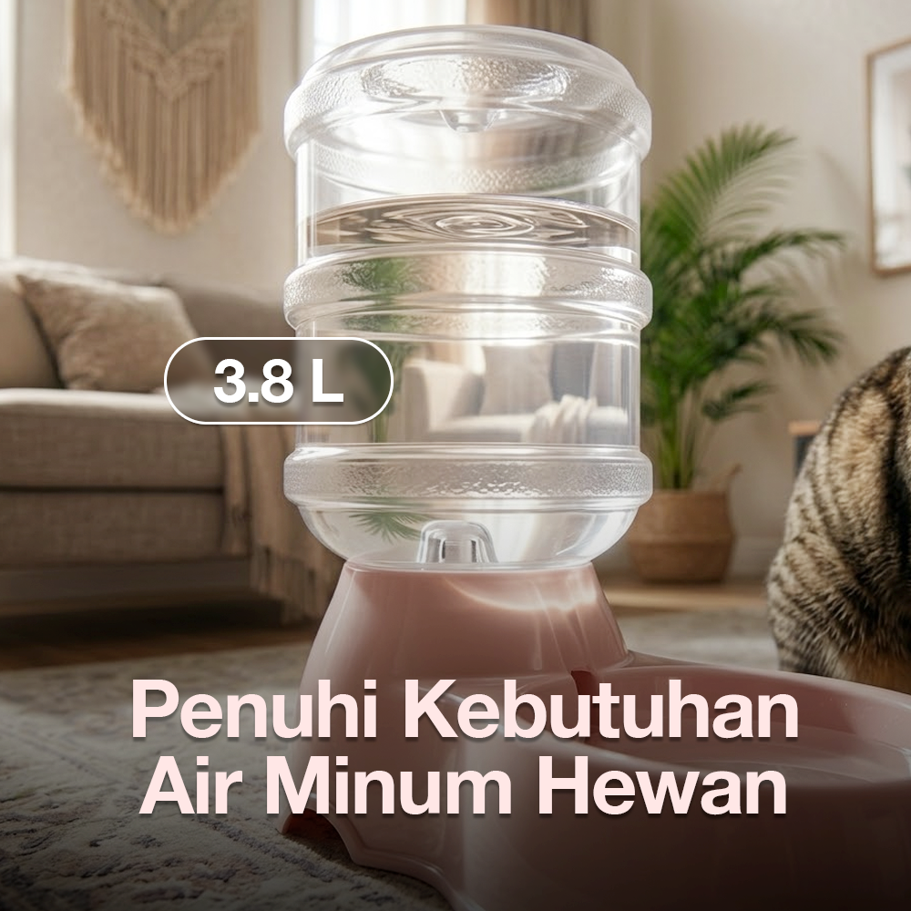 Hipidog Tempat Minuman Hewan Automatic Pet Water Dispenser 3.8 L - 18YN4213