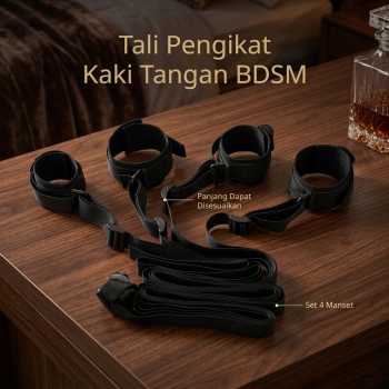 Smspade Tali Pengikat Kaki Tangan Handcuff Wrist Leg BDSM - PCT4