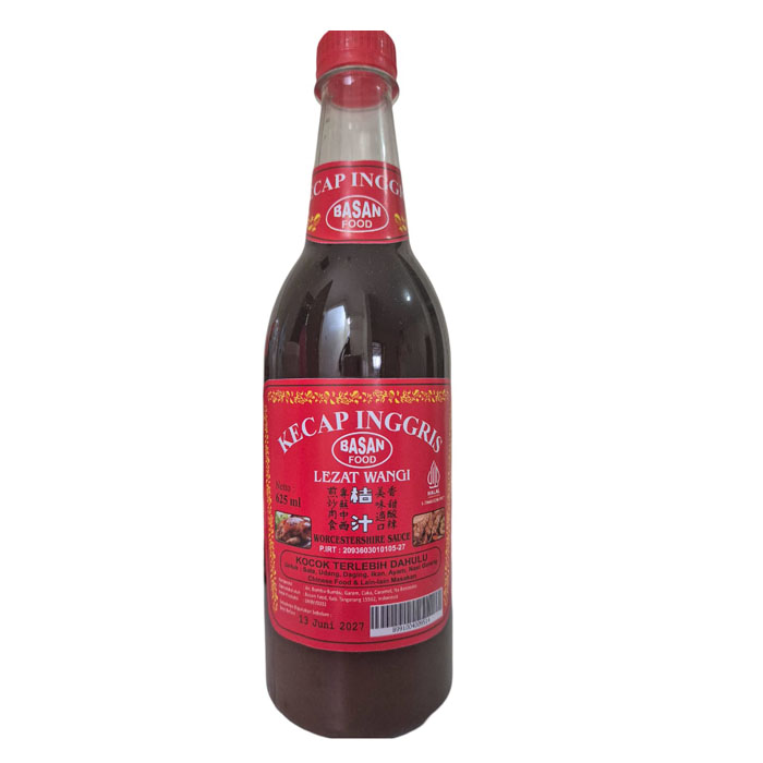 Basan Food Kecap Inggris Botol Besar 625ml