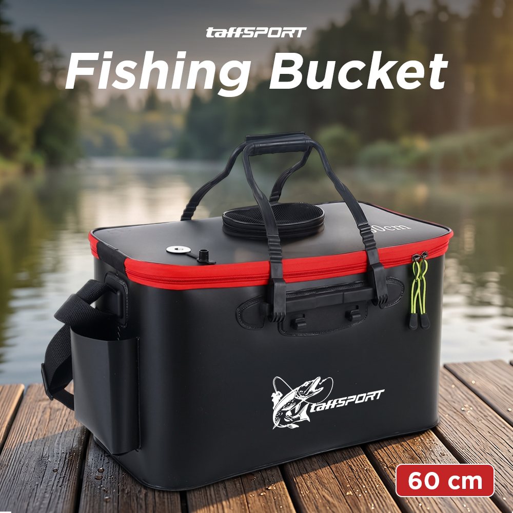 TaffSPORT Tas Perlengkapan Memancing Portable Fishing Bucket 60cm - JY0210