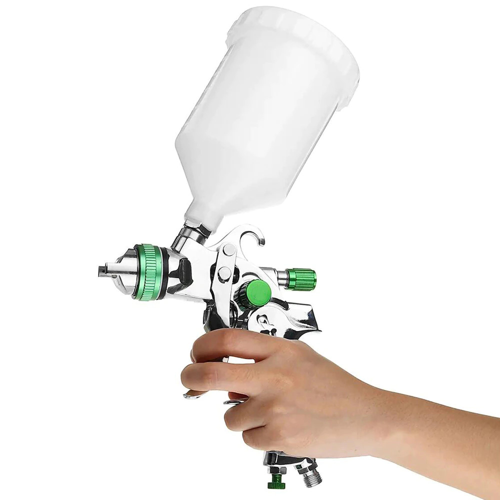 ROLKETU HVLP Professional Spray Gun Nozzle Airbrush 1.4/1.7/2.0mm - H-2008