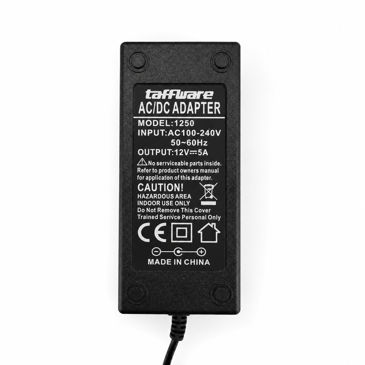 Taffware Adaptor Power Supply Converter LED AC to DC 12V 5A 60W - 1250
