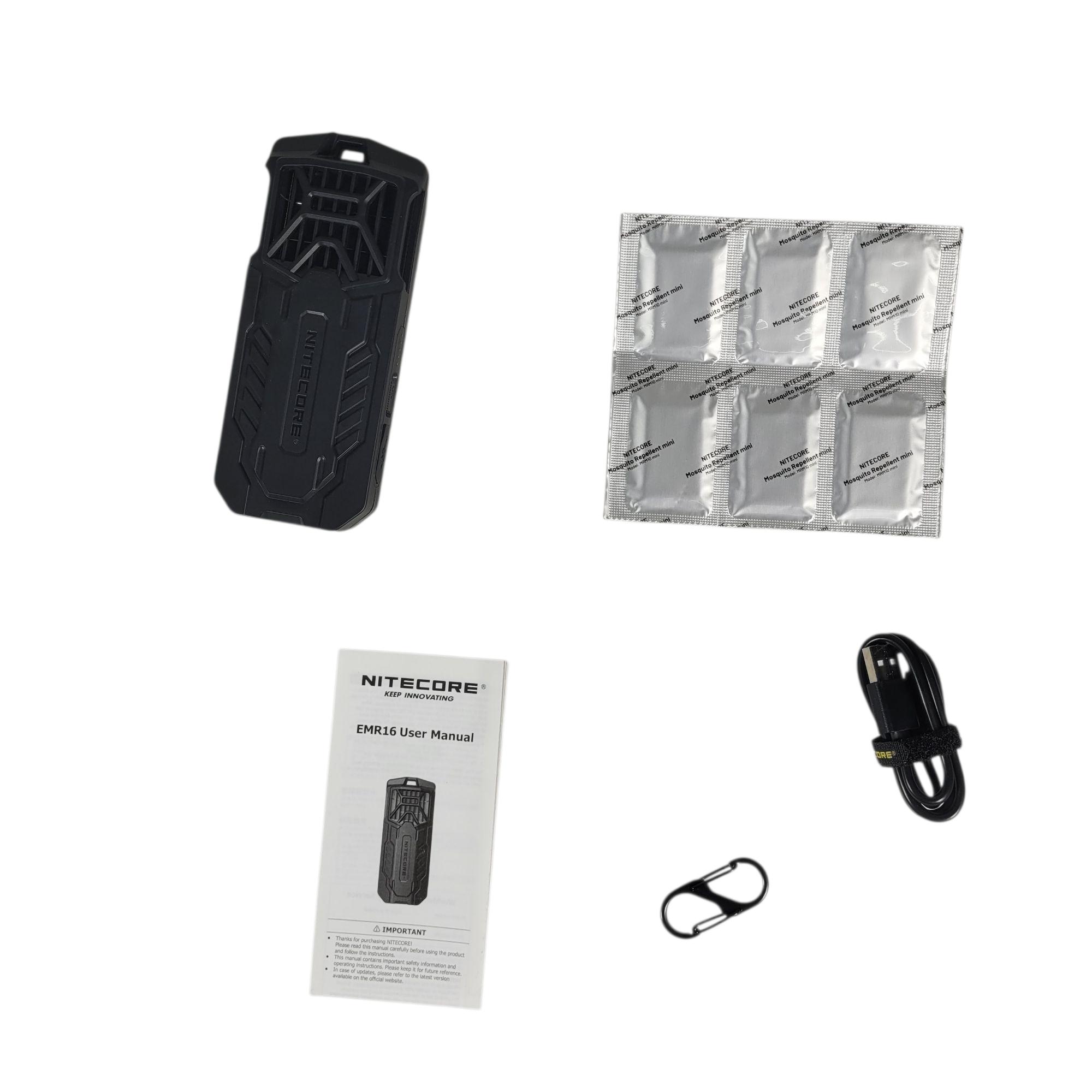 NITECORE Alat Pengusir Nyamuk Elektrik Mosquito Repeller 5200mAh - EMR16