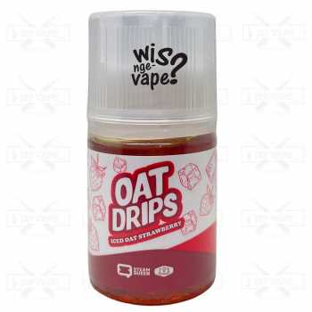Oat Drips V8 Iced Strawberry 60ml - Liquid By JVS x SQJ