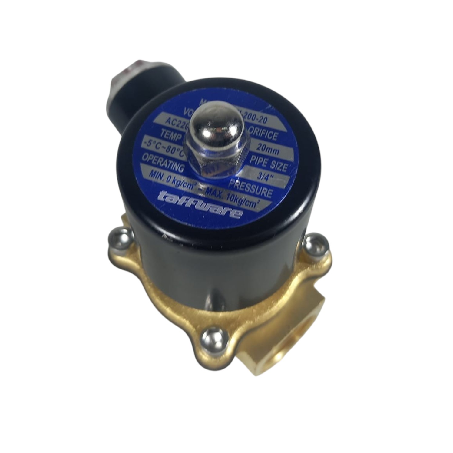 Geerte Electric Solenoid Water Valve Normally Closed 220V 3/4 Inch - 2W-200-20