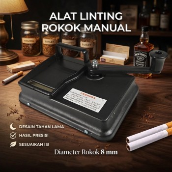 HF Alat Linting Rokok Manual Cigarette Roll Box 8mm - 043B-3