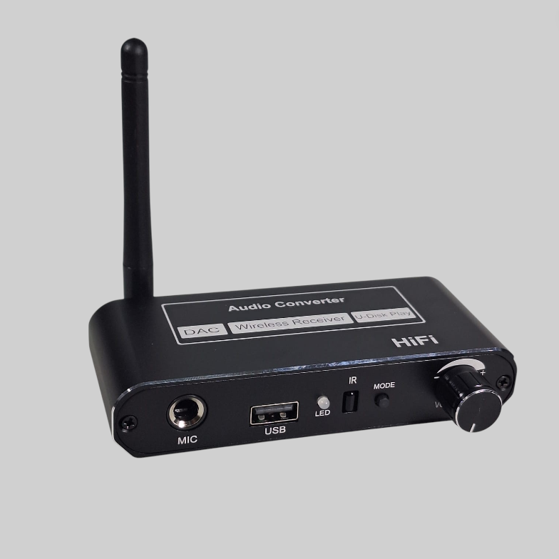 VKTECH DAC Audio Bluetooth Receiver HiFi Converter Digital to Analog - D200