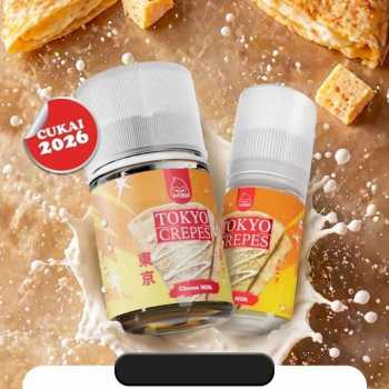 Tokyo Crepes 60ml - Freebase Liquid by VapeZoo