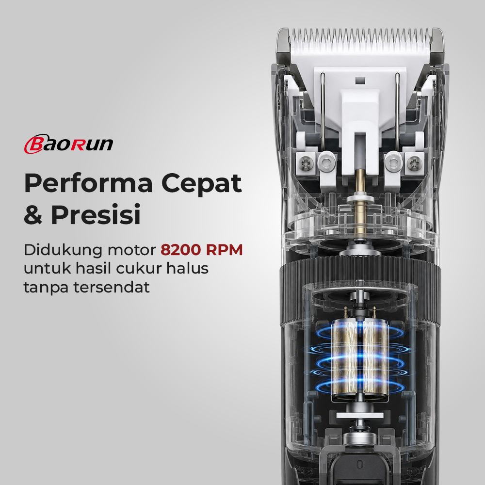 BaoRun Alat Cukur Elektrik Bulu Binatang Pet Dog Clipper - P7