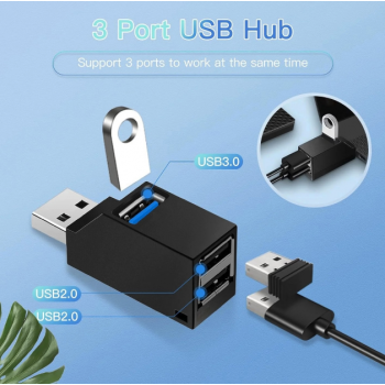 Unitek Mini Super Speed USB Splitter 3.0 Hub Transmission Portable - Y-2153
