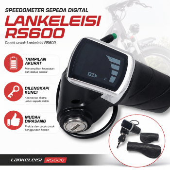 Lankeleisi Speedometer Sepeda Digital Odometer for Lankeleisi RS600