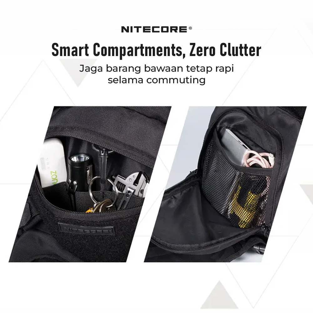 NITECORE Tas Ransel Punggung Laptop Tactical Backpack Outdoor - BP20