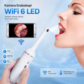 Dodosee Kamera Endoskopi Gigi Intraoral Dental Endoscope WiFi 6 LED - YC-W7