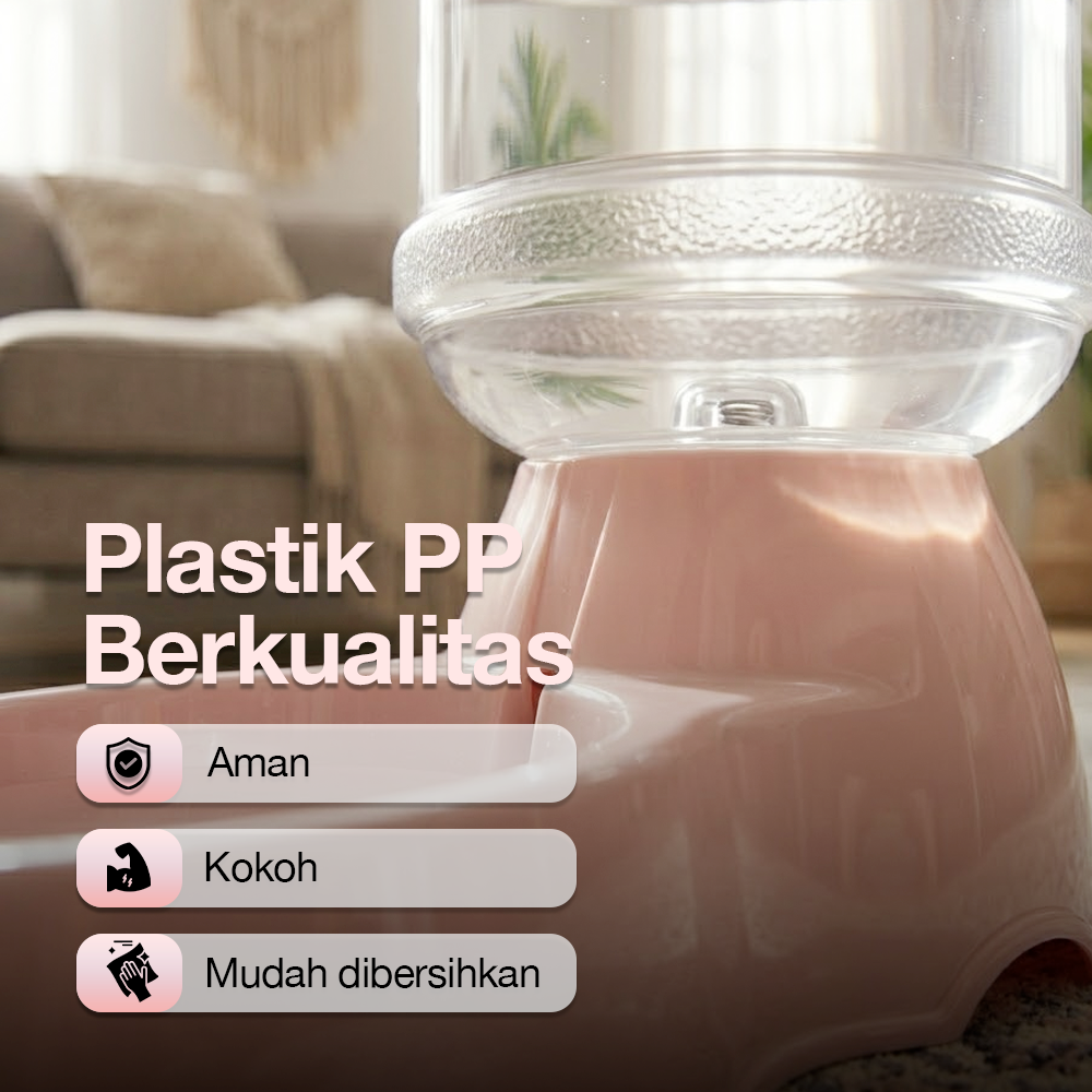 Hipidog Tempat Minuman Hewan Automatic Pet Water Dispenser 3.8 L - 18YN4213
