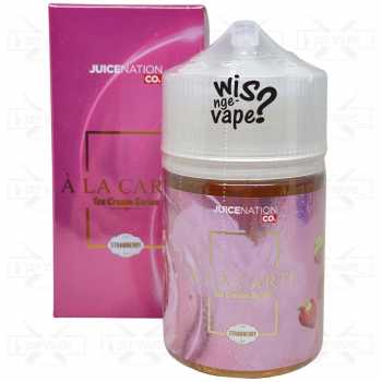 Ala Carte Strawberry Ice Cream 60ml - A La Carte Liquid By JuiceNation