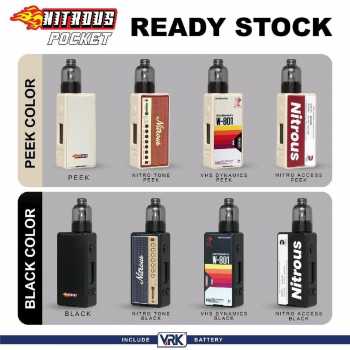 Nitrous Pocket 80W - Mod Kit Authentic by Koko Sarang