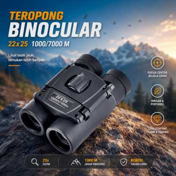 ARSSON Teropong Telescope Outdoor Waterproof 22x25 - PMT