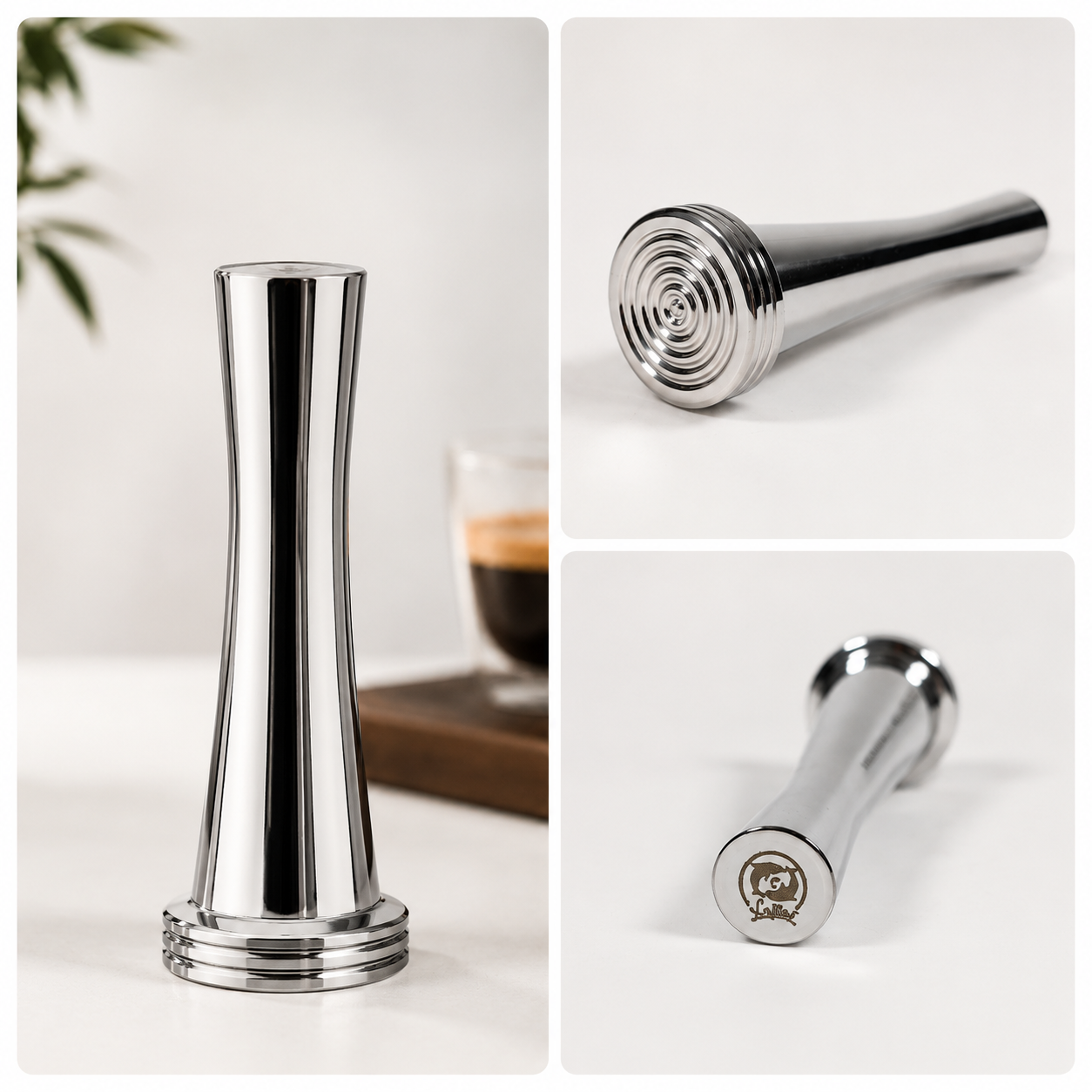 iCafilas Tamper Kopi Stainless Steel 25mm for Kapsul Kopi Nespresso - B-SS