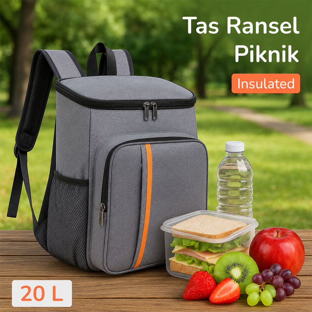 WEYOUNG Tas Ransel Piknik Hot and Cold Lunch Bag Insulated Backpack - YY29