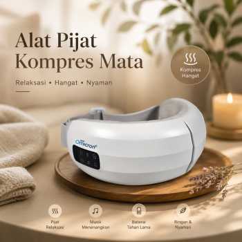 TaffOmicron Alat Pijat Kompres Mata Compress Rechargeable Eye Massager - MYY01-A