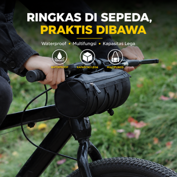 BENGGUO Tas Sepeda Handlebar Selempang Bike Bag Waterproof Multifungsi - P200