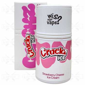 Crackz Ice Strawberry Cheese Ice Cream 60ml - Liquid by Tetra VON