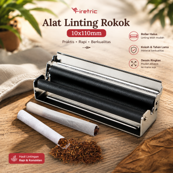 Firetric Alat Linting Rokok Manual Tobacco Rolling Machine 10x110mm - TN902