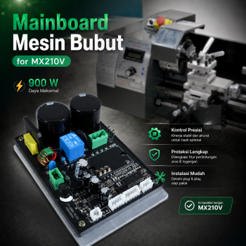 GYX Mainboard Mesin Bubut Woodworking Controller 900W for MX210V - GX064