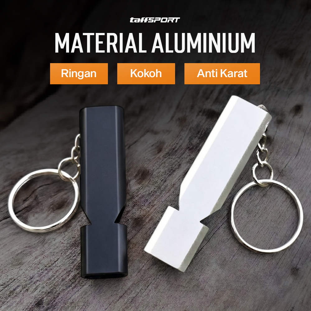 WDAIREN Gantungan Kunci Peluit Aluminium Outdoor Whistle - Z648