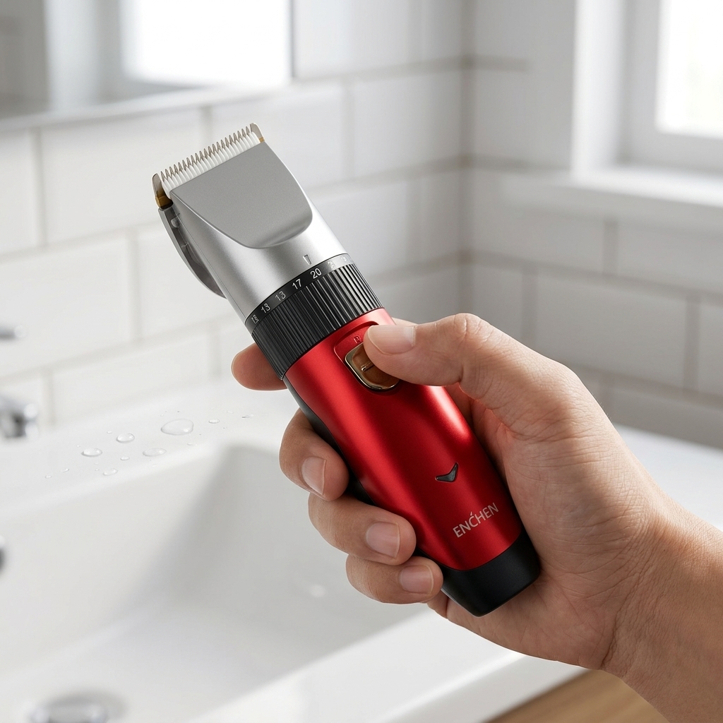 ENCHEN Alat Cukur Elektrik Hair Clipper Trimmer Ceramic Rechargerable - Sharp-R