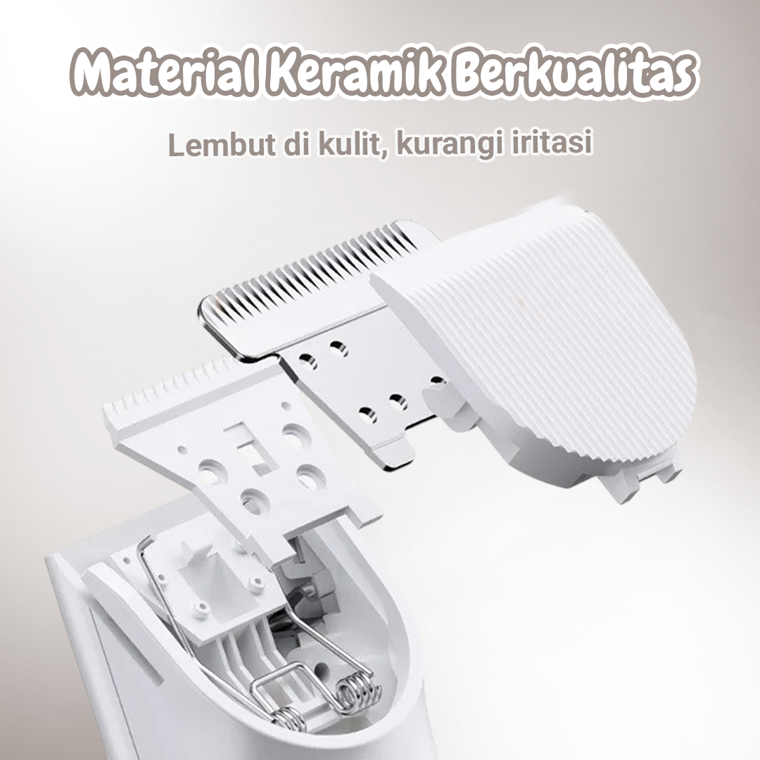 BaoRun Alat Cukur Elektrik Bulu Hewan Pet Rechargeable - K5