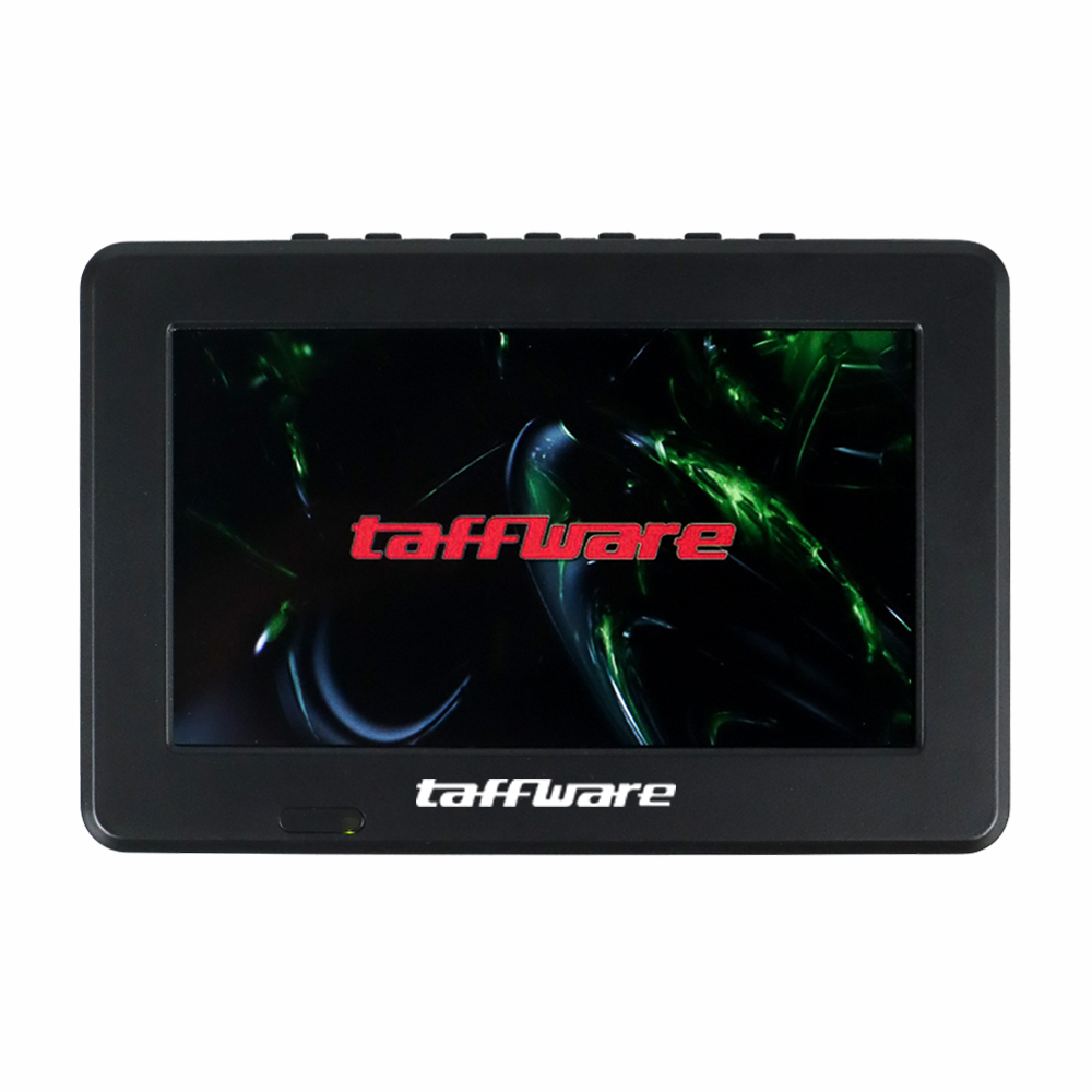 Taffware Portable TV Monitor Digital 7 Inch DVB-T2 Rechargeable - D7