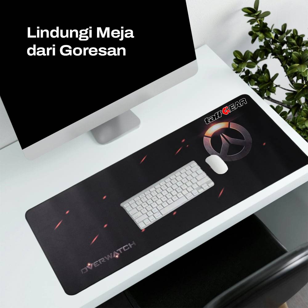 TaffGEAR Mouse Pad Gaming XL Overwatch Desk Mat 800x300x2mm