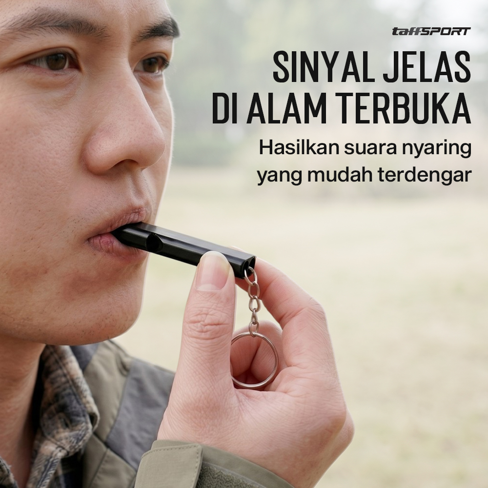 WDAIREN Gantungan Kunci Peluit Aluminium Outdoor Whistle - Z648
