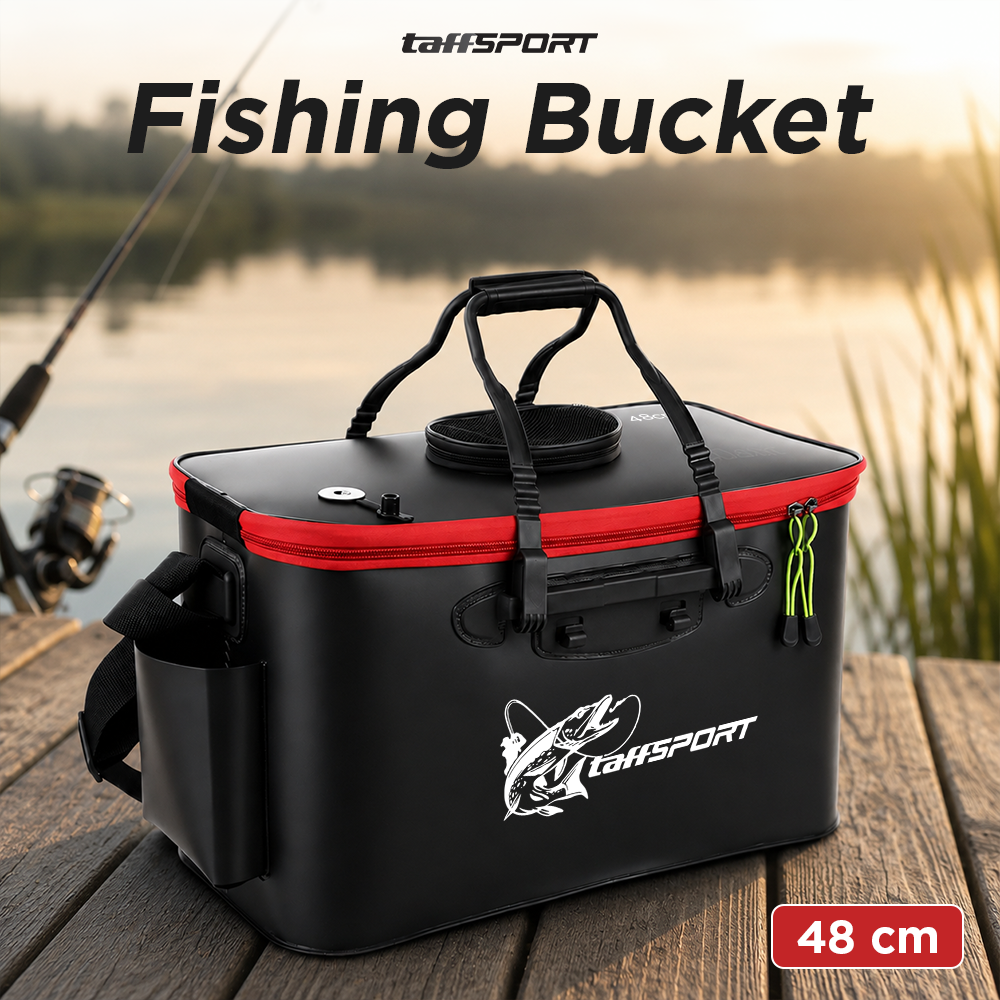 TaffSPORT Tas Memancing Fishing Bucket Water Container 48cm - JY0210