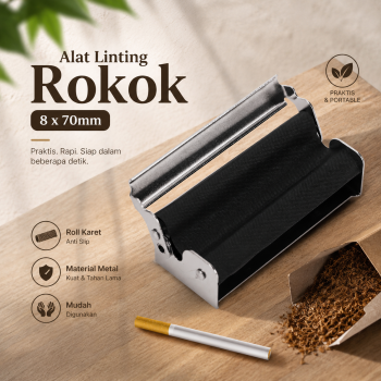HORNET Alat Linting Rokok Manual Tobacco Rolling Machine 8 x 70mm - TN900