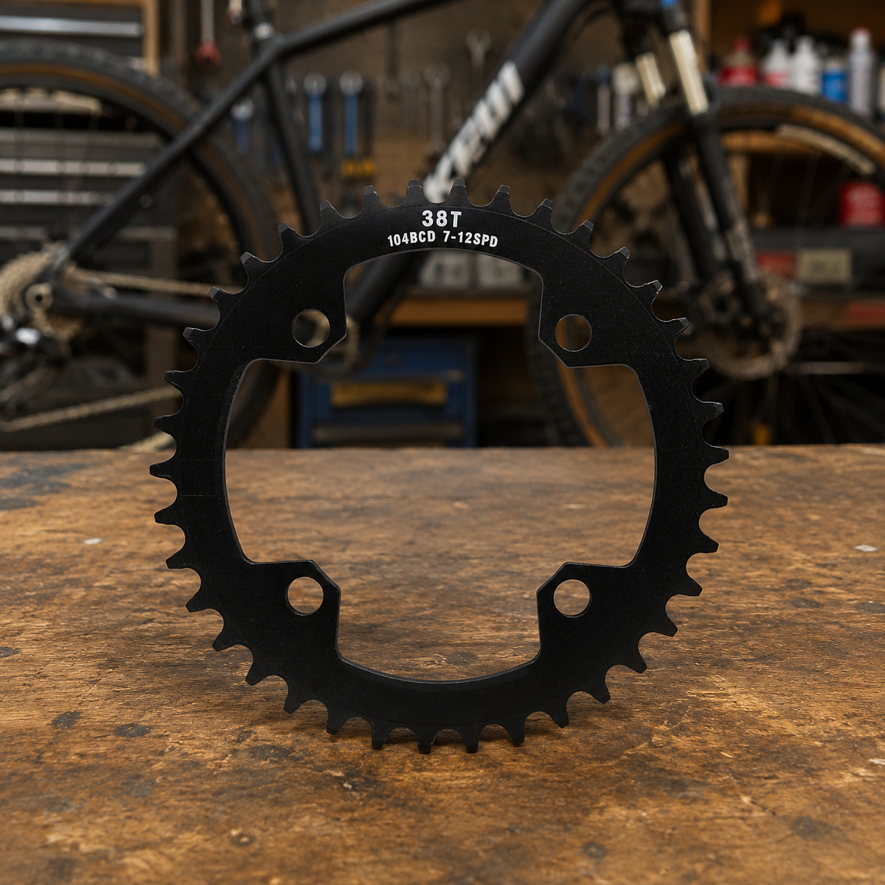 MOTSUV Gigi Sprocket Sepeda Chainring Aluminium Round - 104BCD