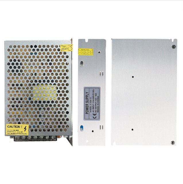 SUSWE Trafo Adaptor Power Supply Switching 12V 10A for Modul LED CCTV - S-120-12