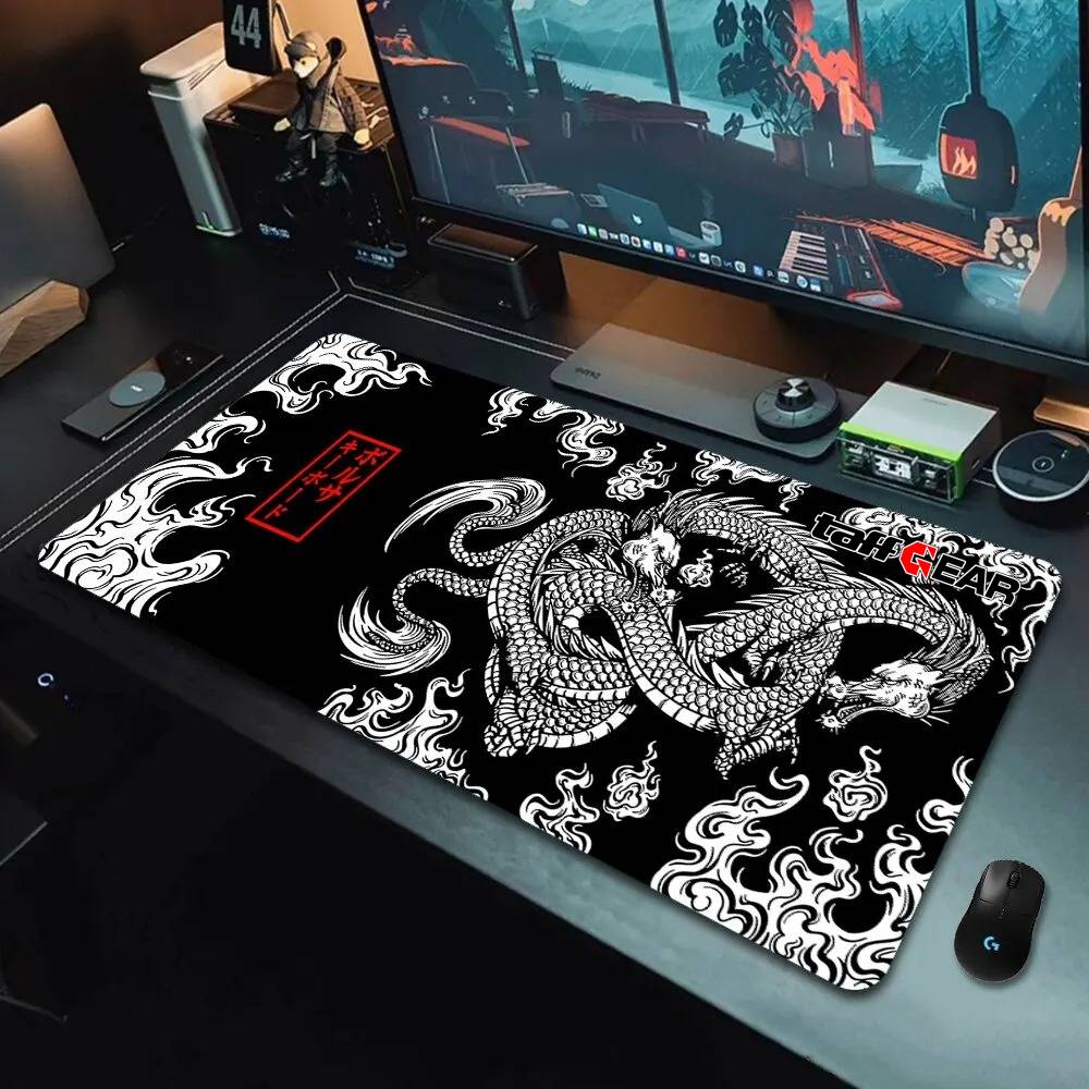 TaffGEAR Mouse Pad Gaming Japanese Dragon Desk Mat - M34
