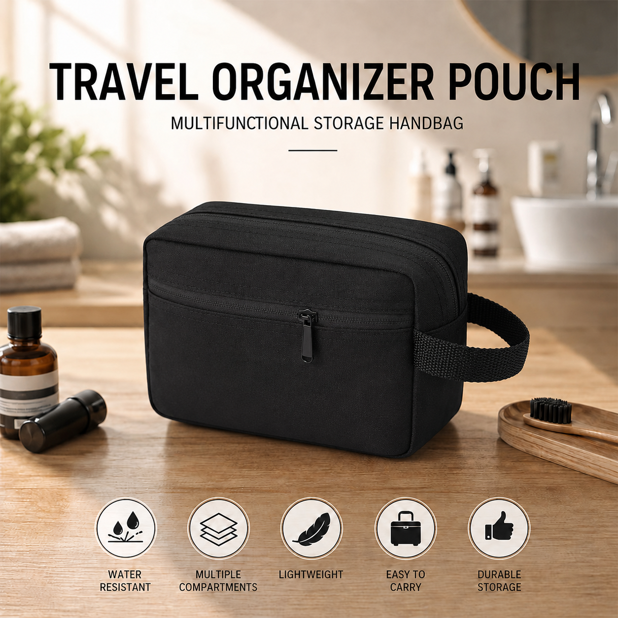 NEIS Tas Travel Organizer Pouch Multifunctional Storage HandBag - XD150