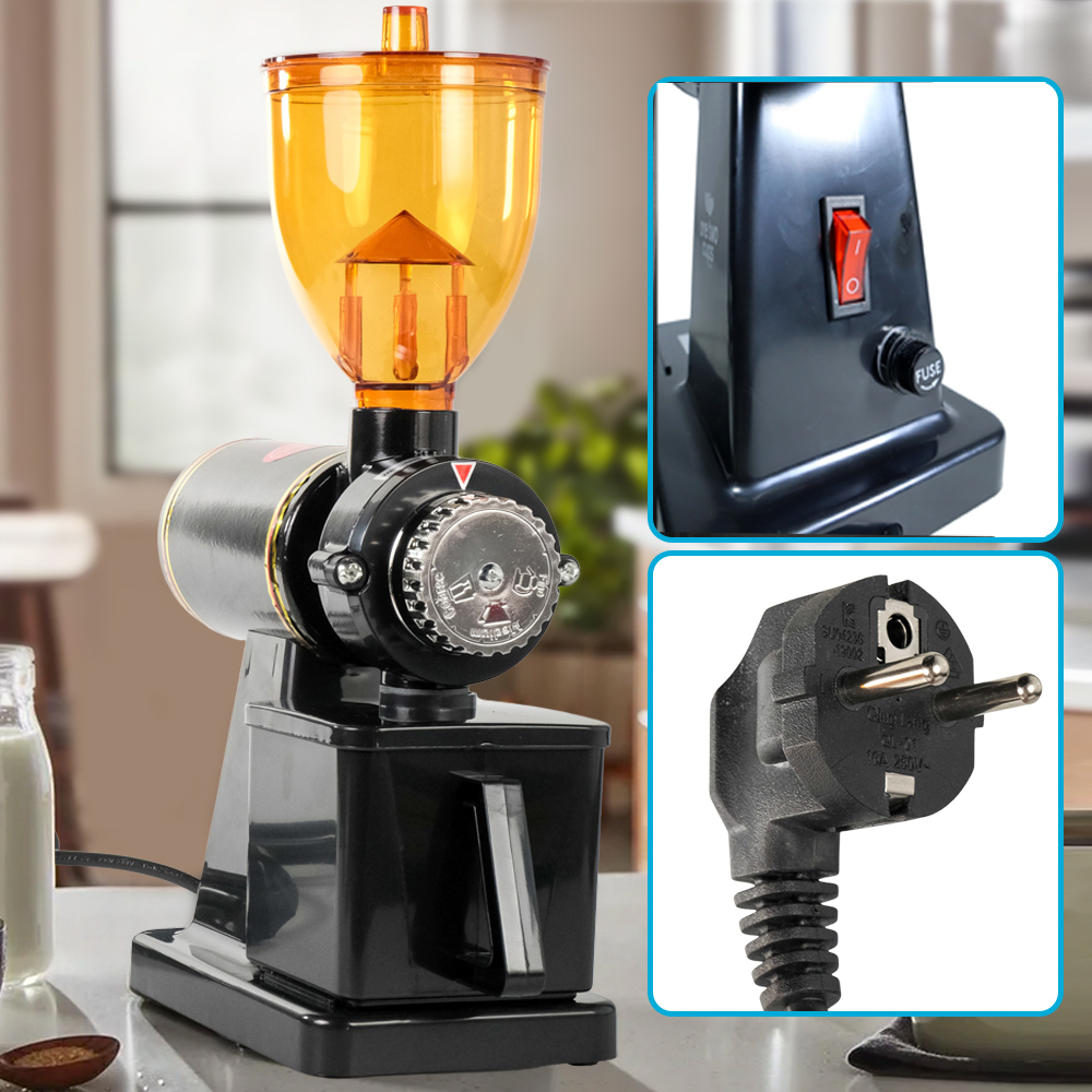 One Two Cups Alat Penggiling Kopi Elektrik Coffee Grinder Adjustable - 600N