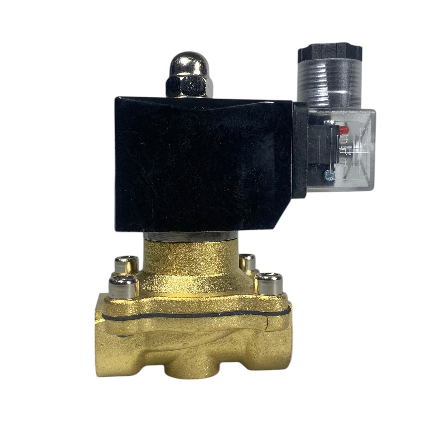 GRX Solenoid Water Valve Switch Copper Normally Close 220V 1/2 Inch - 2W-15