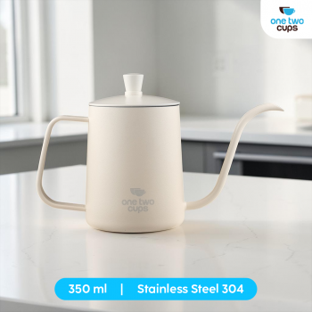 One Two Cups Teko Kopi Leher Angsa Gooseneck Pour Over Kettle 350ml - AA0450