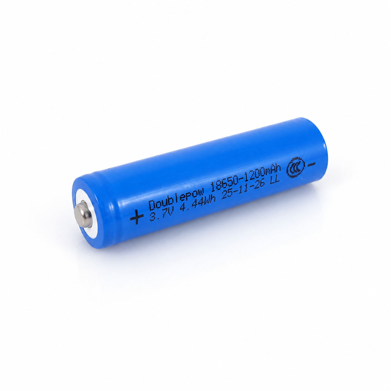 Doublepow Baterai Lithium Tip Head 18650 3.7V 1200mAh 1 PCS