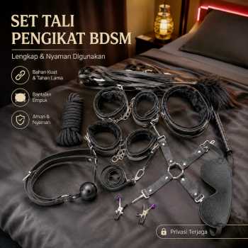iSHINE Set Tali Pengikat Kaki Tangan BDSM Bondage Sets Rope - BD15