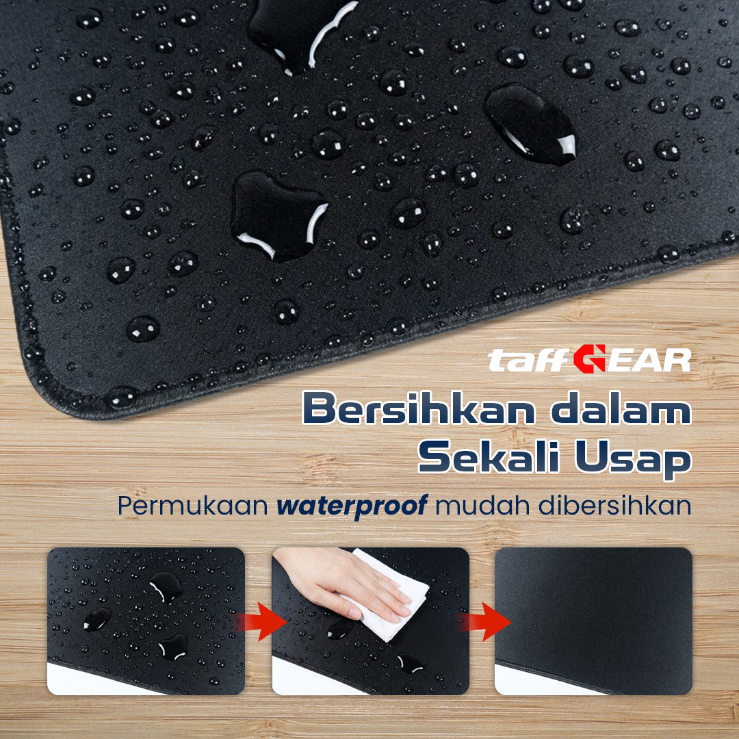 TaffGEAR Gaming Mouse Pad XL Desk Mat Polos Anti Slip Waterproof - MP001