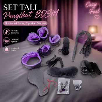 Cozy Feel Set Tali Pengikat Kaki Tangan BDSM Bondage Sets Rope - CZ440